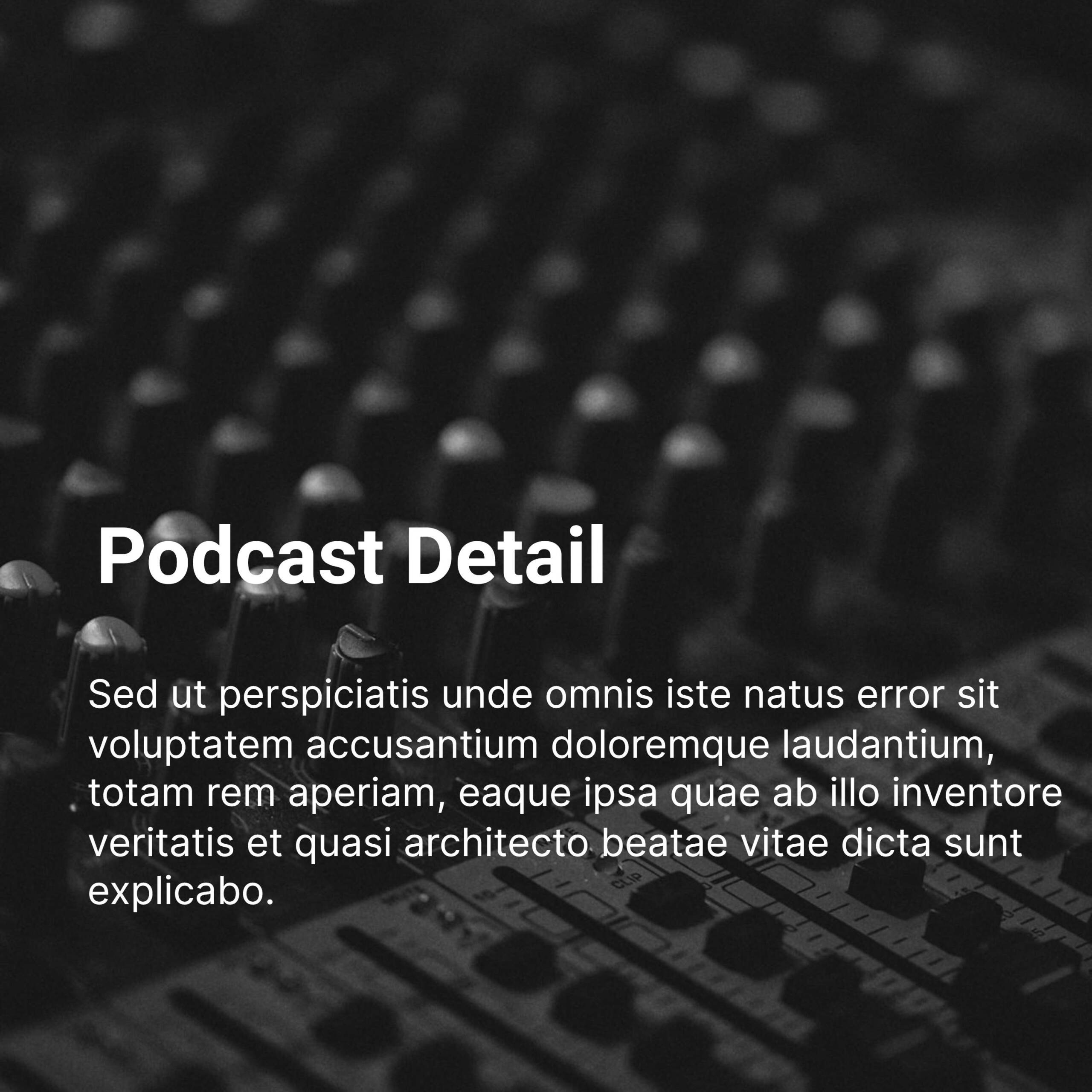 Podcast Detail